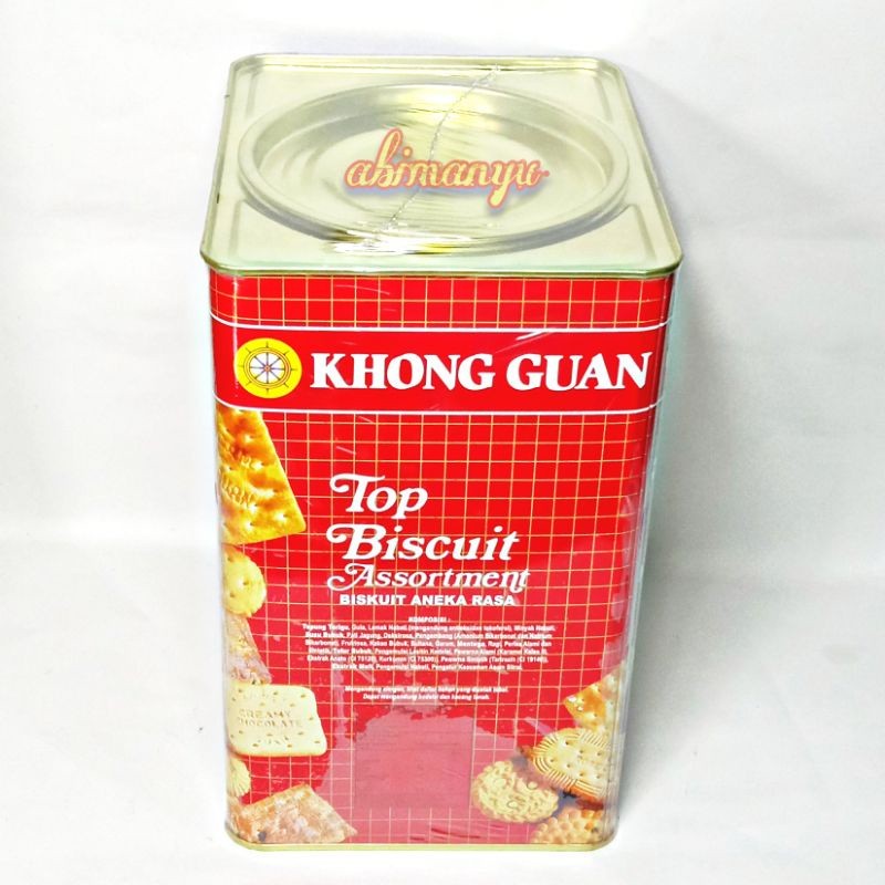 

biskuit khong guan kaleng besar 1600 gram top assortment