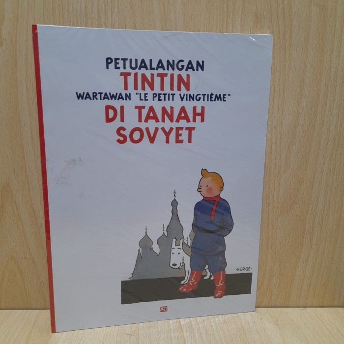 Komik Petualangan TINTIN DI TANAH SOVYET.