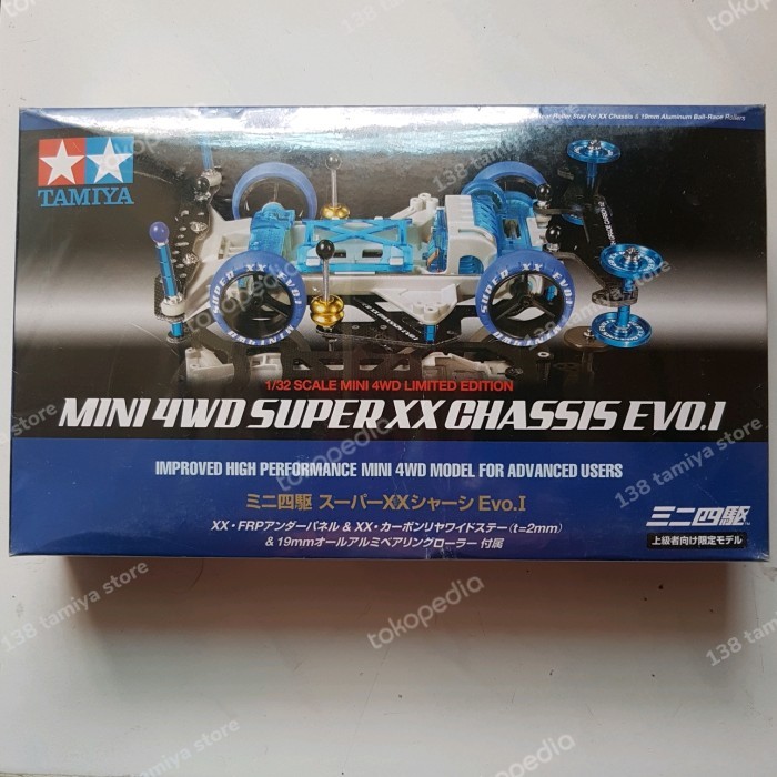 HOT SALE TAMIYA 94780 MINI 4WD SUPER XX CHASIS EVO 1
