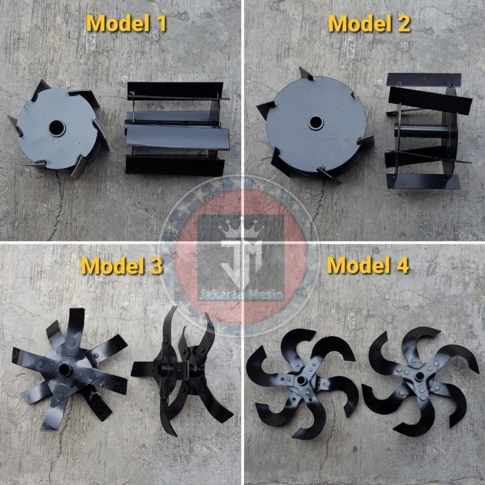 Cultivator Weeder Tiller Mata Pisau Penyiang Gulma Penggembur Tanah