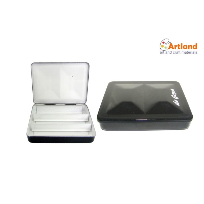

kotak penyimpanan cat air De goya 8 hp empty watercolor box