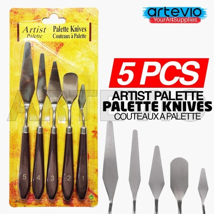 

HOT SALE! Palette Knives / Pisau Palette / Pisau Palette Lukis / Kuas Lukis