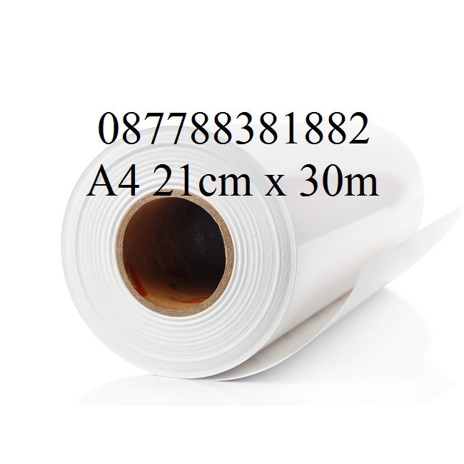 

TERBARU! Stiker Vinyl Inkjet A4 Roll - 21cm x 30m