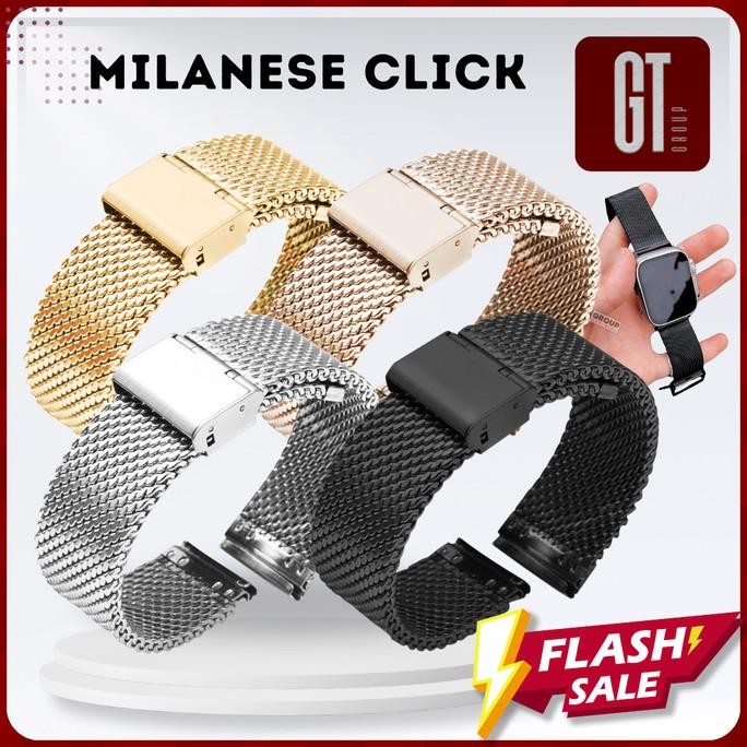 Strap Apple Watch ULTRA SE 9 8 7 6 5 4 3 2 1 Stainless Steel Milanese Rantai Pasir 49mm 45mm 44mm 41