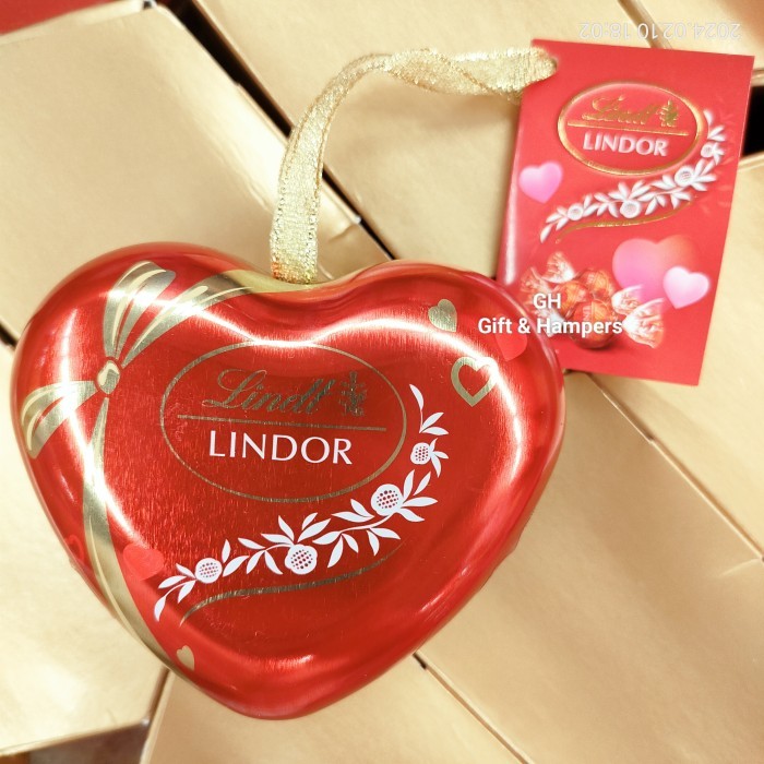 

Coklat Valentine Lindor 37gr Lindt Import Premium Gift Box Love Kado