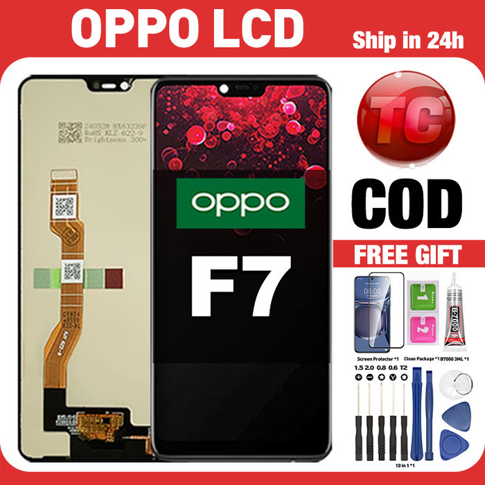 Original Lcd OPPO F7 fullset ori asli Layar hp touchscreen Sentuh Versi Tinggi