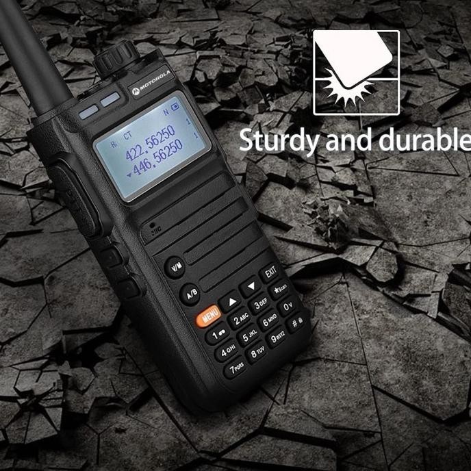 HT Motorola X9 Walkie talkie radio anti-air jarak jauh 50km 25W Transc ENC
