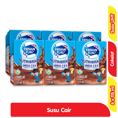 

Frisian Flag Milky Susu UHT Cokelat Kotak 6 x 115 ml