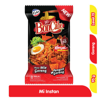

Kobe Mi BonCabe Goreng Level 15 95 g
