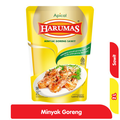 

Harumas Minyak Goreng Sawit Pouch 2 L