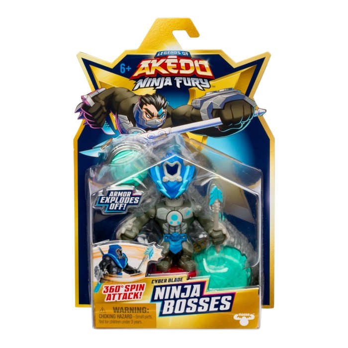 Mainan Akedo Ninja Fury Ninja Bosses