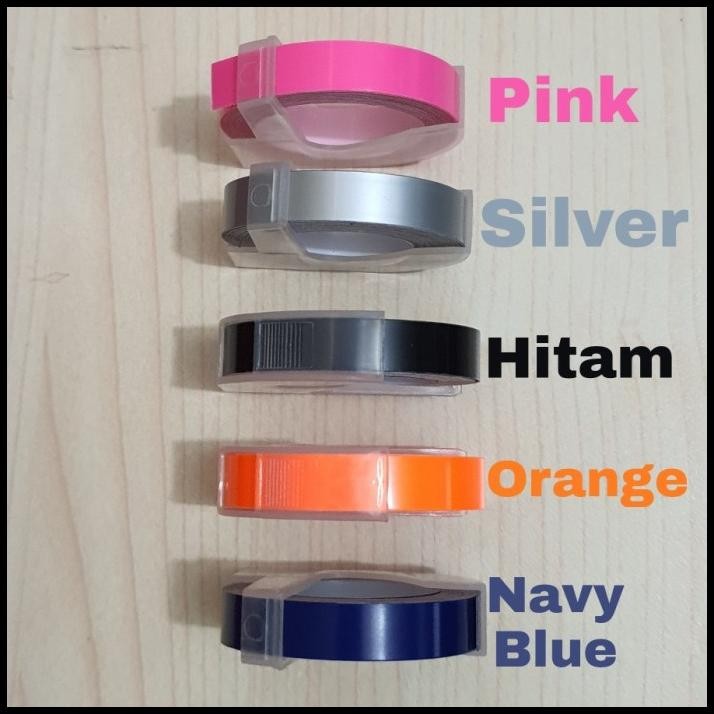 

Ht-Refill Label Maker Emboss 3D Refill Stiker Label Diy