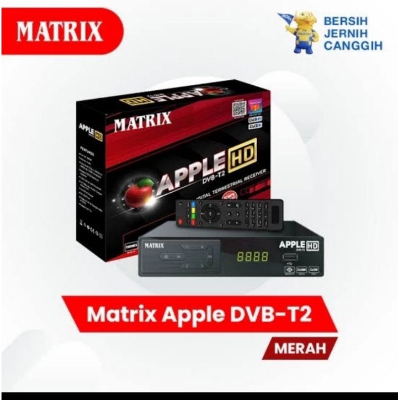 Set top box MATRIX merah
