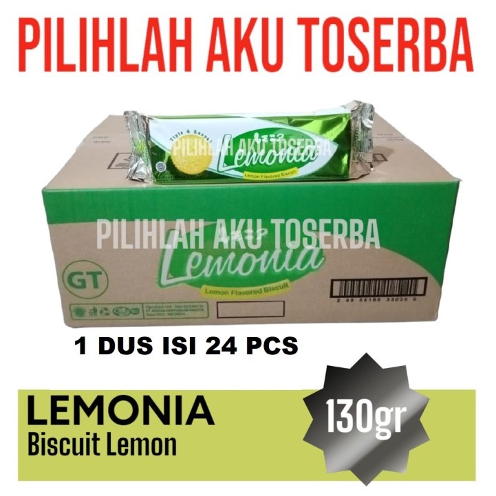 

Biskuit Nissin LEMONIA LEMON COOKIES 130 gr - (HARGA 1 DUS isi 24 pcs)