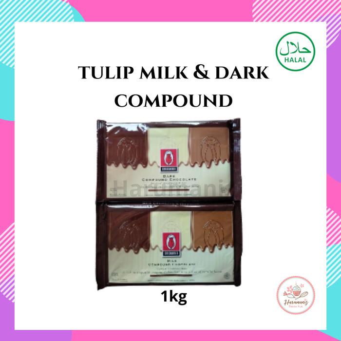 

Tulip Dark Chocolate Compound 1kg