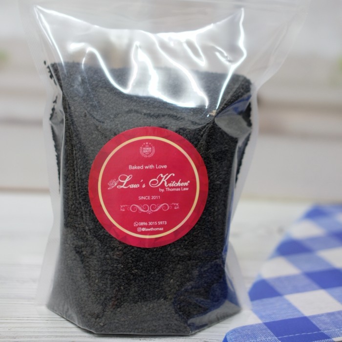 

wijen hitam 1 kg kualitas bagus