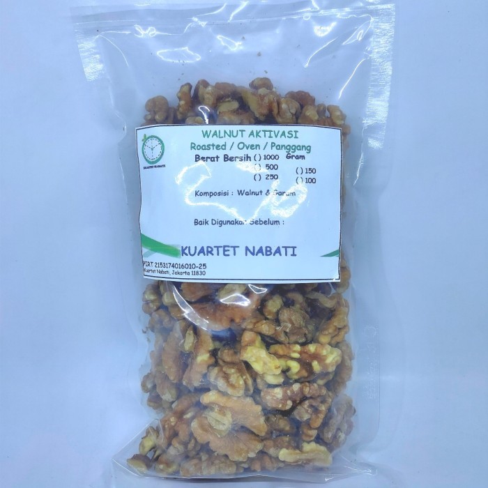 

250gr Activated Walnuts - Aktivasi Kacang Walnut - Matang
