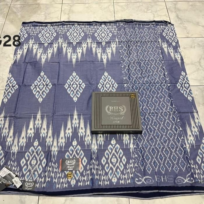 SarungBhsRoyal Kawung Mesres Sutra Sarung Bhs Royal Kwg Ms Termurah 100 % Original