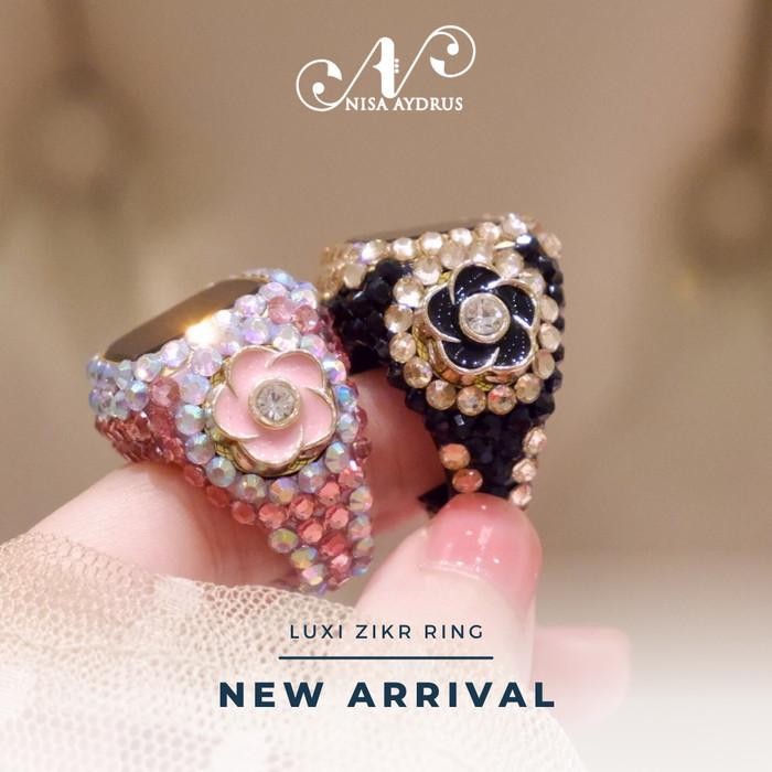 Nisa Aydrus - Luxi  Iqibla Zikr Ring Tasbih Digital Cantik New 100 % Original