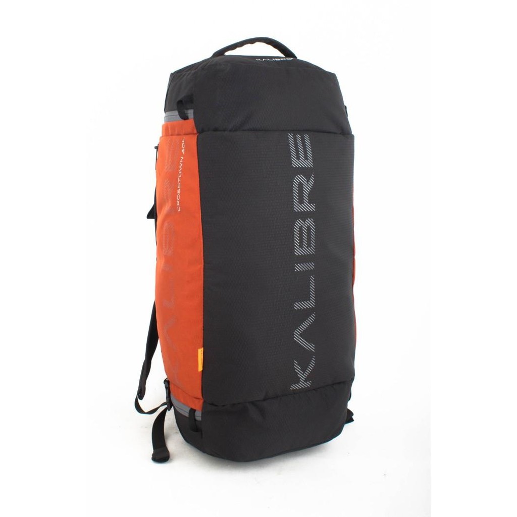Kalibre Duffle Bag Crosstown 50 L 930082813 Orange- Black Terbaru 100 % Original
