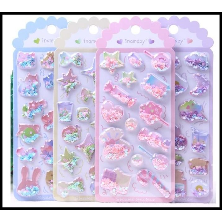 

Sticker Motif Timbul 3D Ada Pernak Pernik Aestehtic Hiasan Tempelan Buku Laptop Handphone Hadiah Anak