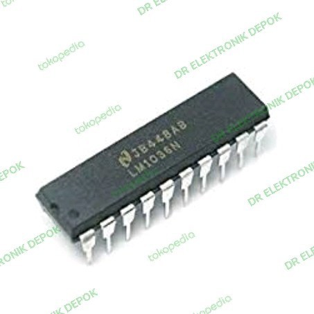 READY - IC LM1036N - DIP LM 1036 N - Volume 1036N LM1036