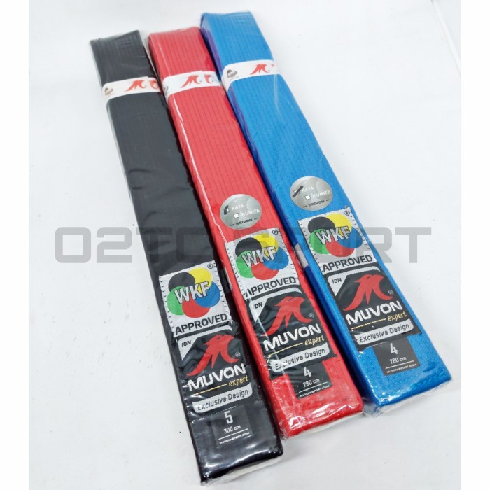 SABUK KARATE MUVON WKF APPROVED ORIGINAL