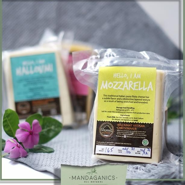 

Maat Artian Cheee Halou Mozarella Gouda Eju Organic