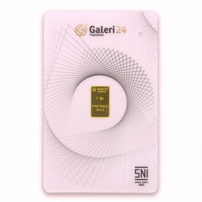 Logam Mulia Galeri 24 1gr (LM) 1 GRAM - Emas Galeri 24