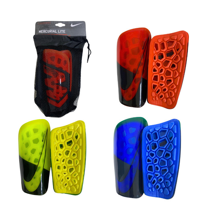 TERBARU SHIN GUARD / DEKER SEPAK BOLA / FUTSAL PELINDUNG LUTUT ANAK DEWASA BISA GRAB