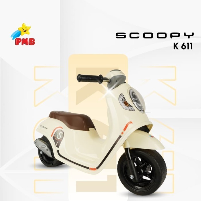 HOT SALE PMB Toys Mainan Motor Anak Dorong K611 Honda Scoopy