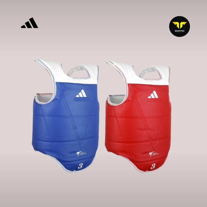 HOT SALE ADIDAS - Taekwondo BODY Protector (Pelindung Badan) - Reversible -