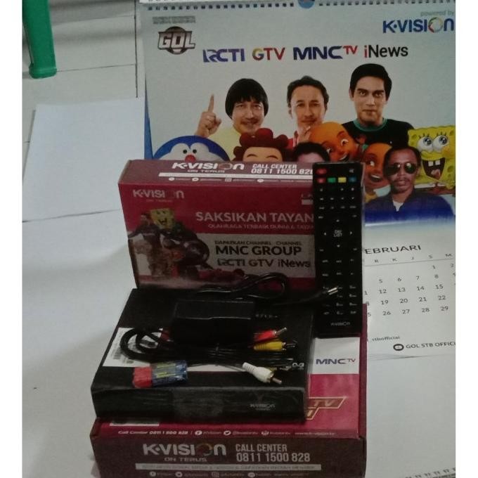 Receiver K-Vision Ku band Cartenz K2000 Piala Dunia+Paket Gembira