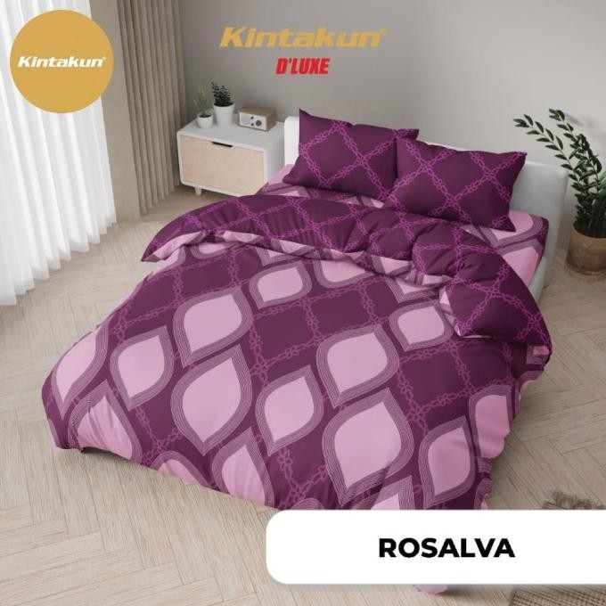 Kamar Tidur Kintakun Bedcover Set Sprei Dluxe 160x200/180x200 Tinggi 30cm BEST QUALITY