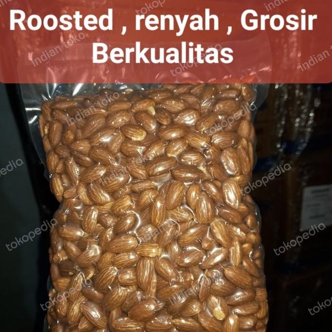 

Almond panggang 500 gram/ almond roasted .siap makan berkualitas