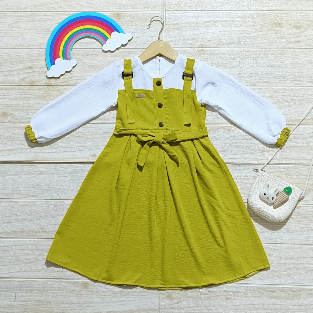 Gamis Anak Seragam Tpa Pengajian Bocah Brokat Gaung Cewek Gamsis Gaun Ngaji Perempuan Maxydres Midid