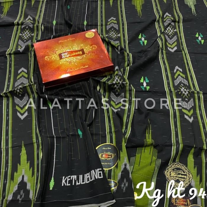 Sarung Ketjubung Gunungan Gold Ori Sarung Ketjubung Skg Seri Hitam New 100 % Original