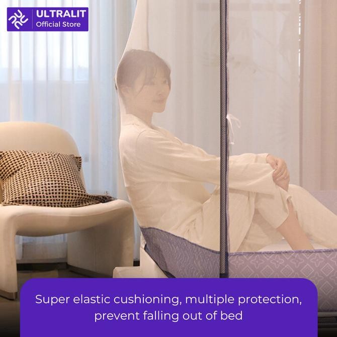 Kamar Tidur ULTRALIT MIKE Tenda Tidur Nyenyak Kelambu anti Nyamuk Tiang Besi High Performance Mosqui