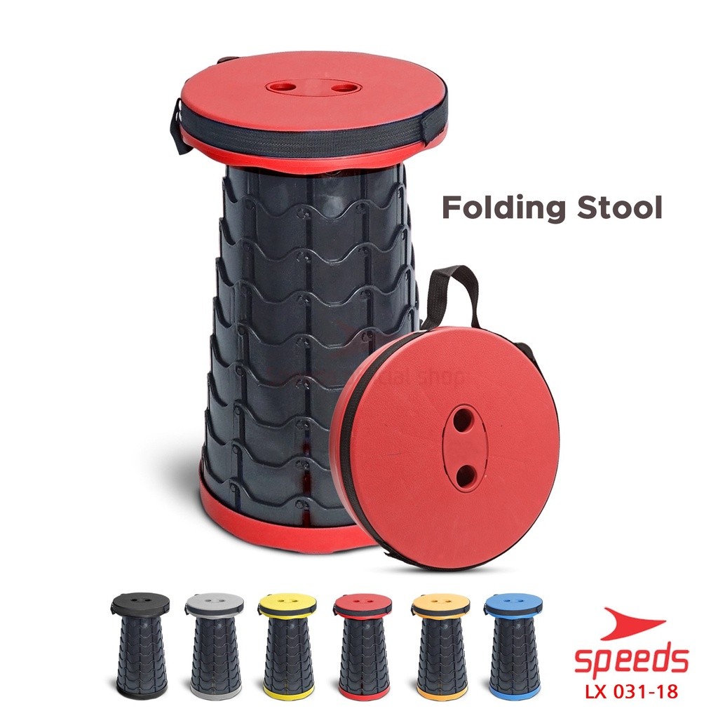 SPEEDS Kursi Lipat Portable Bangku Lipat 150kg Kursi Lipat Outdoor Kursi Pancing Tempat Duduk Campin
