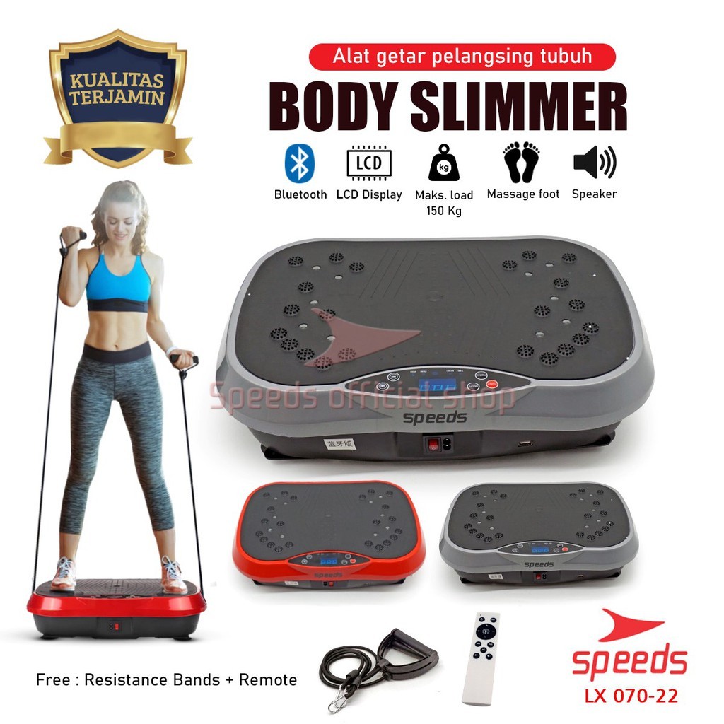 Alat Pijat Elektrik Body Slimmer Alat Pelangsing Perut Tubuh Olahraga Alat Fitness 070-22