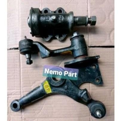 Idle Idler Arm Housing Bellcrank Kanan Kiri Komplit Mitsubishi L300 / Elsapek Bensin Diesel Solar