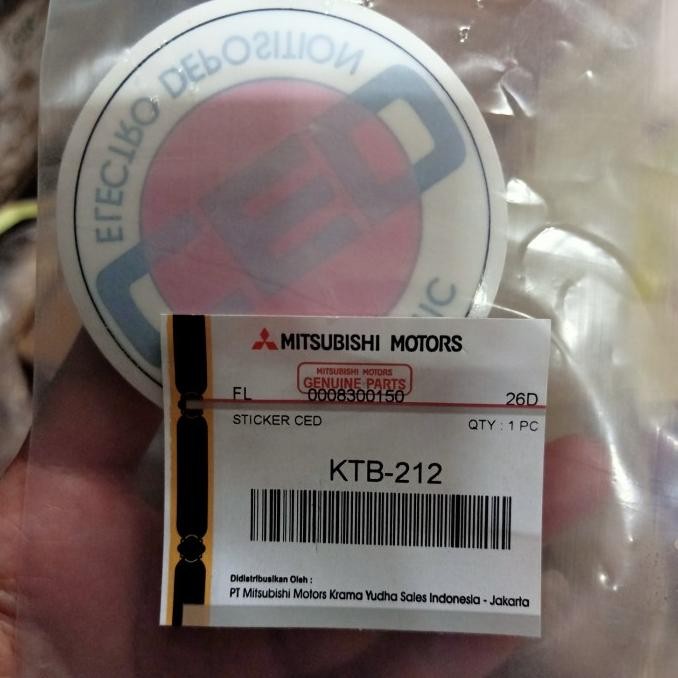 

stiker/sticker ced ktb212 original stiker kertas ced BEST SELLER