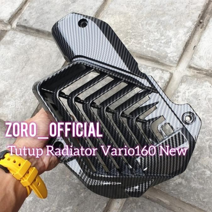 Cover Tutup Radiator Carbon Vario160 ABS/CBS ZORO