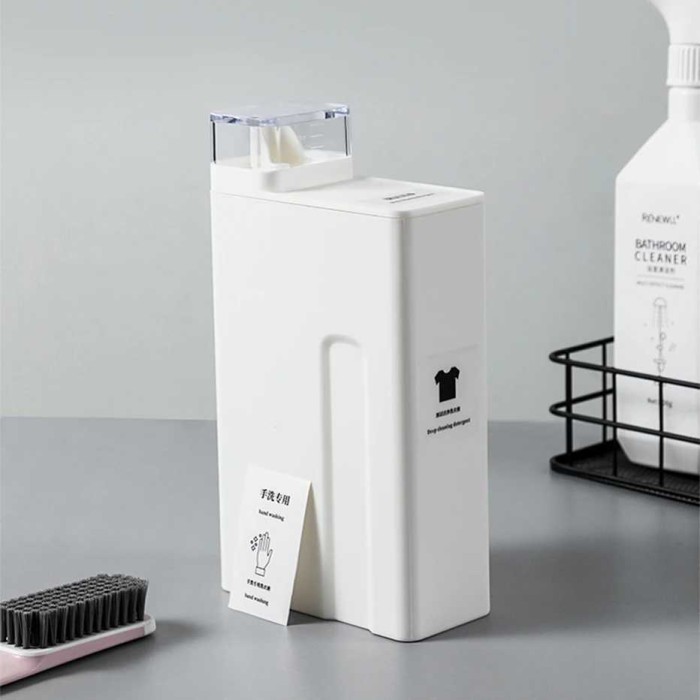Botol Dispenser Refill Deterjen Cair Laundry Pakaian 1 Liter