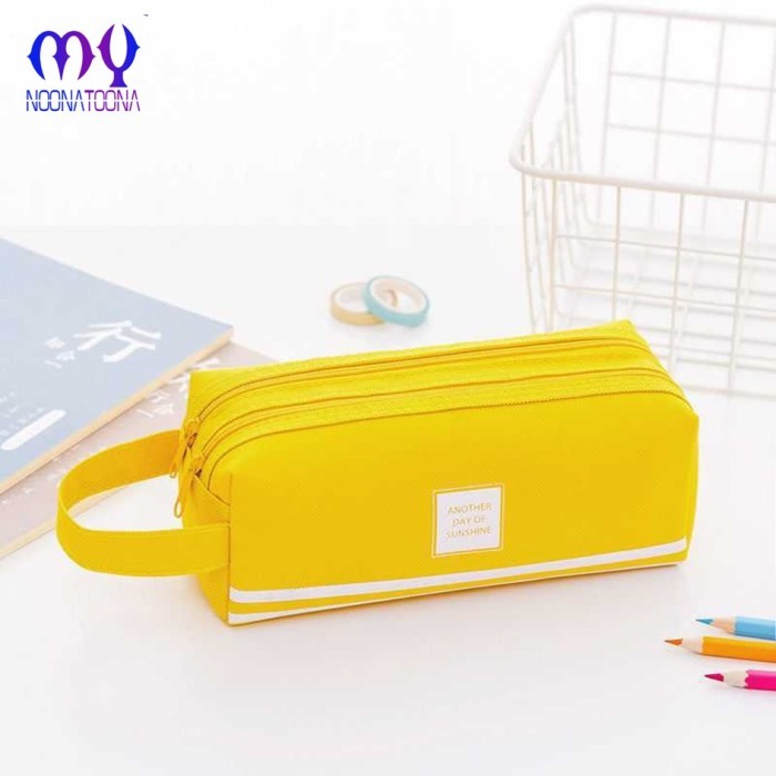 

Kotak Pensil Dan Stationery Tempat Pensil Sekolah Anak 2 Sekat