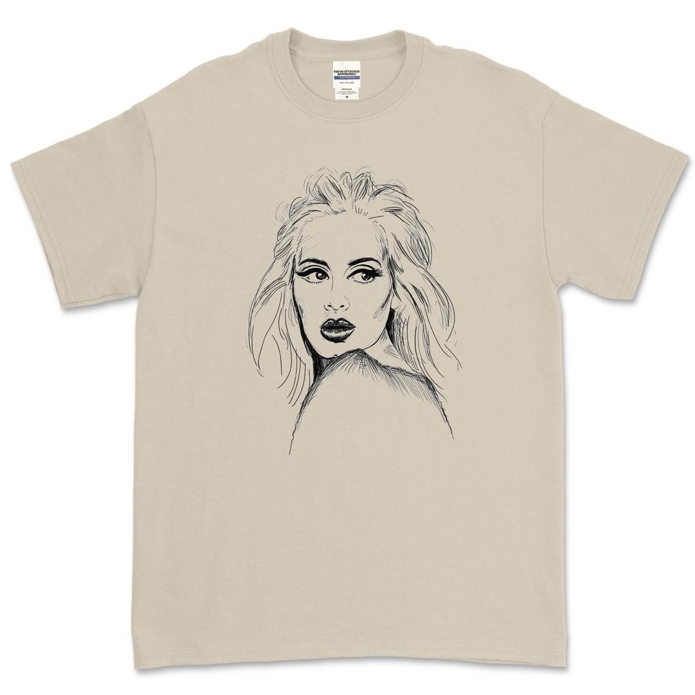 Promo Kaos Adele Sketch T-Shirt Terbaru