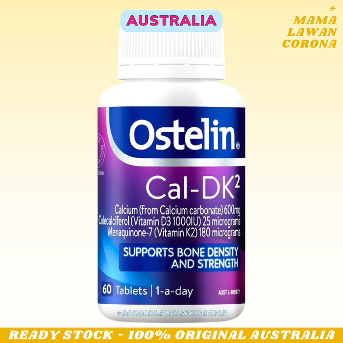 OSTELIN Calcium & Vitamin D3 130 300 Tablets 1000iu Cal DK2 60 Tablet