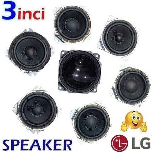 monggo] Speaker HI-FI Bulat 4 / 8 Ohm 3inch Full Range Audio Speaker Home Theatre Portable Player Mo