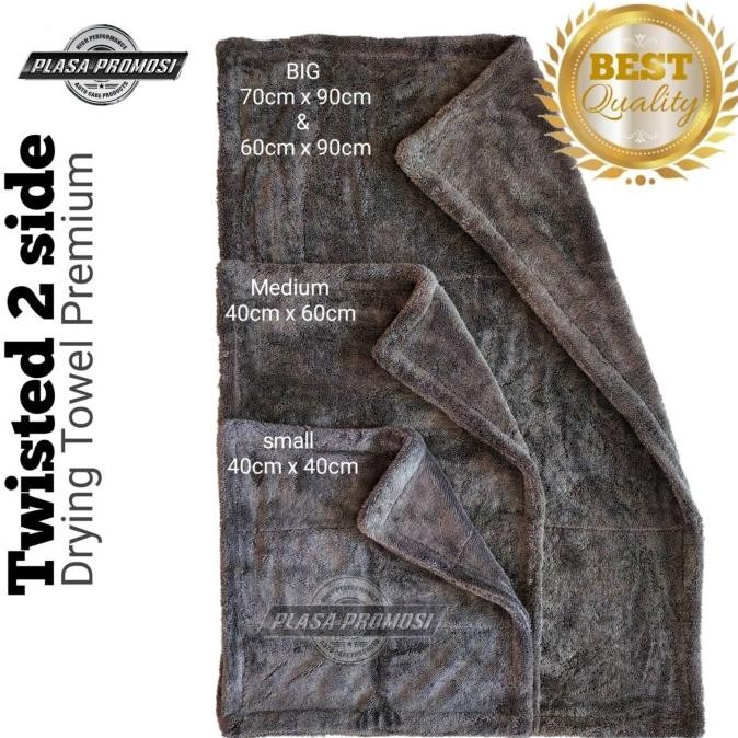 TERBARU - Microfiber Twister Korean /Microfiber Drying Towel Twister 2 Side