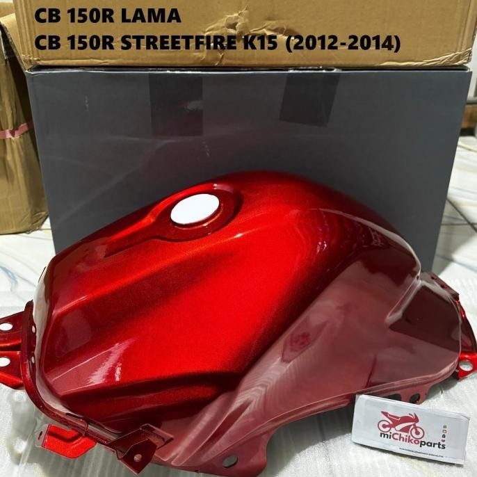 [IMPORT QUALITY] Tangki Tengki Tanki Bensin CB 150 R Lama Old Streetfire 2012 2013 2014 2015 Hitam K